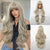 Layered Long Straight Hair Wigs with Fluffy Layers and Curtain Bangs