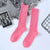 Trendy Ripped Knit Socks for Women in Punk Goth Style