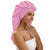 Long Hair Friendly Satin Sleep Caps for Women with Stylish Ribbon Tie