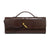 Snakeskin Pattern Top-Handle Long Purse Evening Handbag
