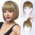 Elegant Hair Toppers with Sparkling Rhinestone Headband