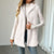 Women's Double-Sided Fleece Button-Up Hooded Cardigan Vest
