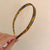 Minimalist Marble Pattern Non-Slip Headband for Stylish Hair Days