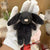 Snugly Stuffed Bunny Plush Keychain for Bags and Keys