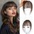 Perfectly Light and Breathable Clip-In French Bangs