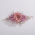 Elegant Rhinestone-encrusted Silk Flower Bridal Headpiece