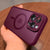 Magnetic Wireless Charging Cover Matte Translucent Case for iPhone