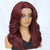 Voluminous Wavy Lace Front Hair Wigs with Face-Framing Curl Details