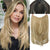 Long Layered Clip-In Hair Extensions with V-Shape Style
