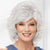 Medium-Length Layered Hair Wig with Soft Curls and Wispy Side Bangs