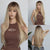 Long Silky Straight Hair Extension Wigs with Flattering Bangs