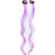 Vibrant 2-Piece Easy Clip-In Curly Hair Extension Set