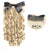 Frosted Curly Texture Clip-In Bow Ponytail Hair Extension