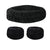 Spa-Ready Elastic Facial Headband and Wrist Strap Set