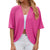 Women's Casual Summer Sheer Outfit Fashionable Cardigan