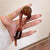 Retro S-Shape Twisted Hair Clips with Bead Accents