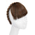 Natural and Realistic Braided Headband with Straight Bangs