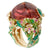 Nature-Inspired Floral and Butterfly Motif Women's Rings