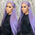 Vibrant Aqua Blue Color Straight and Wavy Texture Hair Wigs