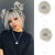 2-Piece Messy Bun with Tendrils Hair Extensions for Women