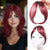 3D Center Parted Clip-In Bangs for Instant Style Upgrade