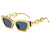 Luxury Chain Style Women's Fashion Trend Sunglasses
