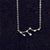 Simple Fashion Zodiac Constellation Necklace for Women