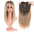 Realistic Clip-In Straight Hair Topper with Bangs for Women
