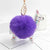 Soft & Cuddly Fluffy Fur Ball Alpaca Keychain Gift Idea