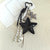 Decorative Star-shaped Keychain Accessory for Bags and Keys