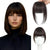 Perfectly Light and Breathable Clip-In French Bangs