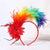 Women’s 1920s Feather Fascinator Headband for Vintage Style