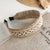 Rustic Bohemian Summer Style Wide-Brimmed Woven Headband