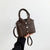 Women’s Mini Crossbody Handbag with Unique Collared Shirt Design