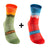 Two Pairs of Sport-Ready Breathable Outdoor Road Cycling Socks