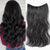 Fluffy Colorful Wavy Clip-In Hair Extensions for Instant Style