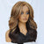 Voluminous Wavy Lace Front Hair Wigs with Face-Framing Curl Details