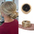 Retractable Design Hair Bun Extension for All Hair Volumes