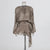 Glamorous Women's Puff-Sleeve Ruffle Hem Dress with Tie Neckline