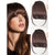 Instant Natural-looking Clip-in Blunt Bangs Hair Extension