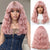 Perfectly Curled Long Hair Wigs with Flattering Bangs