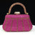 Exquisite Night Out Rhinestone Embellished Top Handle Evening Bag