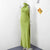Classy One-Shoulder Floor-Length Evening Gown for Women