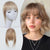 Natural Shades Clip-In Blunt Bangs Hair Extension for Women