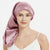 Soft Silk Long Hair Cap with Adjustable Elastic Tie Band