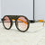 Round Small Vintage Fashion Frame Design Sunglasses