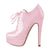 Head-turning Glossy Lace-Up Platform Stiletto Ankle Boots for Women