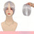 Natural-Looking Clip-In Middle-Part Bangs Extensions