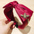 Cute and Chic Big Bow Knot Hairbands with Decorative Metal Bee Detail