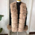 Women's Cozy Faux Fur Knitted Winter Fashion Cardigan Sweater